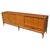 1950s Italian Walnut and Brass Buffet Sideboard With Bar For Sale In Houston - Image 6 of 6