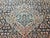 Antique Persian Tabriz Mahi Rug, Hand-Knotted Wool, Herati Geometric Pattern, Navy & Pale Red, 9x12 For Sale - Image 12 of 15