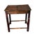 Chinoiserie Vintage Pencil Reed Coastal Chinoiserie Drink Side Table For Sale - Image 3 of 5
