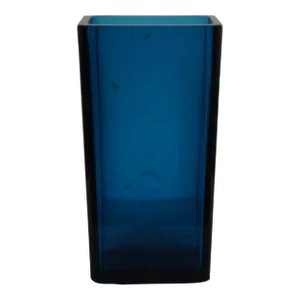 1965 Mid-Century Sven Palmqvist Orrefors Pa Expo Cobalt Blue Flower Vase