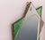 Art Deco English Green Eight Pointed Wall Mirror, 1930s For Sale - Image 4 of 11