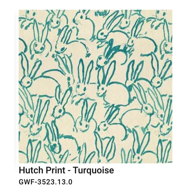 Hunt Slonem for Groundworks Custom Swivel Glider For Sale - Image 9 of 9