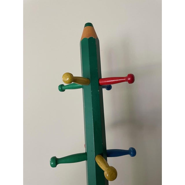 Pierre Sala Pencil Coat Rack, 1980s, in Good conditions. Designed 1980 to 1989 This piece is attributed to the mentioned...