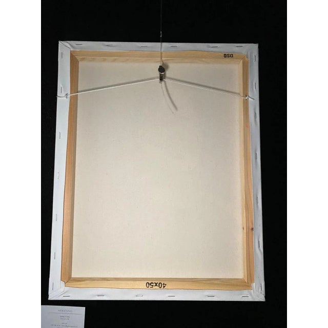 Early 21st Century Stefano, Samuraï, Oil on Canvas, 2023 For Sale - Image 5 of 8