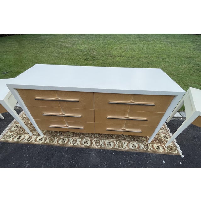Mitchell Gold + Bob Williams Mitchell Gold + Bob Williams Malibu 3-Piece Bedroom Set - Dresser & Nightstands For Sale - Image 4 of 18