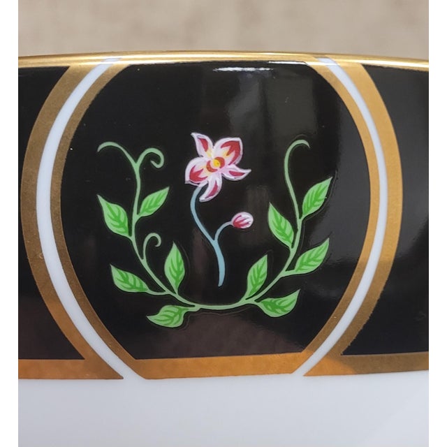 2000 - 2009 Lynn Chase Jaguar Porcelain Bowl For Sale - Image 5 of 10