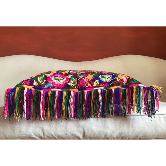 Amaranth & Velvet Folktales Cushion from House of Ita For Sale - Image 10 of 15