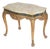 19th Century French Chinoiserie Center Table With Marble Top For Sale
