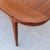 Brown Restored 1950s Mahogany Dining Table With Two Leaves Attributed to Brown Saltman For Sale - Image 8 of 15