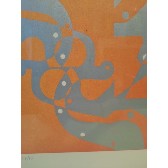 1970s Vitantonio Russo, Untitled, Original Artwork on Paper, 1971 For Sale - Image 5 of 11