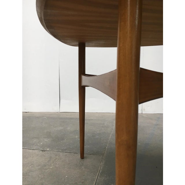 1960s Mid-Century Tripod Coffee Table For Sale - Image 5 of 18