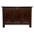 A handsome 19th-century English coffer, finely crafted from oak and distinguished by its richly carved façade, substantial...