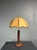 Mid-Century Modern French Brutalist Turned Wood Mushroom Table Lamp in the style of Charles Dudouyt, 1950s For Sale - Image 9 of 16