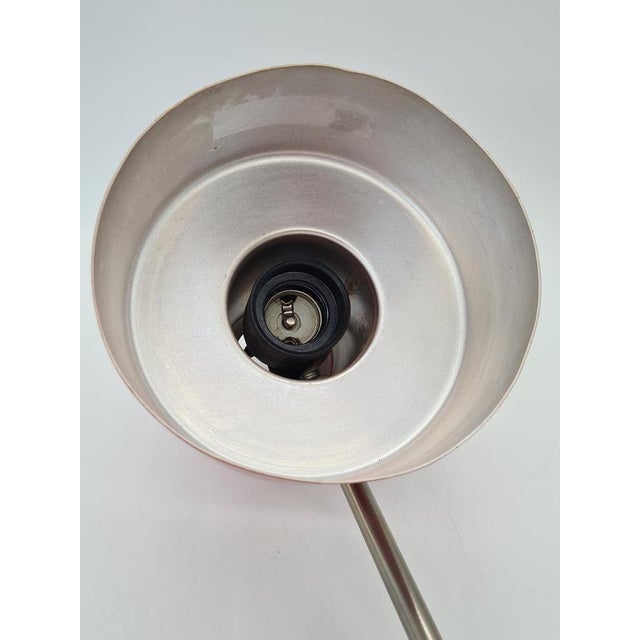 Modernist Red Desk Lamp from Elma, 1970s For Sale - Image 12 of 14