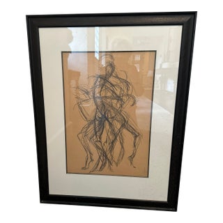 Large Framed Abstract Nudes For Sale
