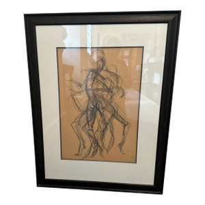 Large Framed Abstract Nudes