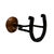 Vintage Hand-Forged Wrought Iron Horseshoe Candlestick For Sale - Image 4 of 6