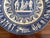 Ceramic Vintage Mottahedeh Greek Revival Blue and White Neoclassical Plate For Sale - Image 7 of 11