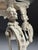 French Side Table in Hand-Carved Wood with Marble Top For Sale - Image 5 of 18