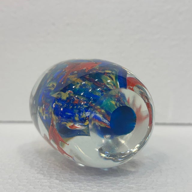 Early 21st Century Paperweight Fish in Murano Glass, Italy, 2000s For Sale - Image 5 of 18