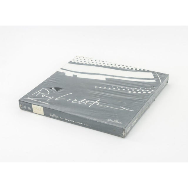 Roy Lichtenstein (American, 1923-1997) by Rosenthal Polychrome Glazed Porcelain Service Plate, numbered from a limited...