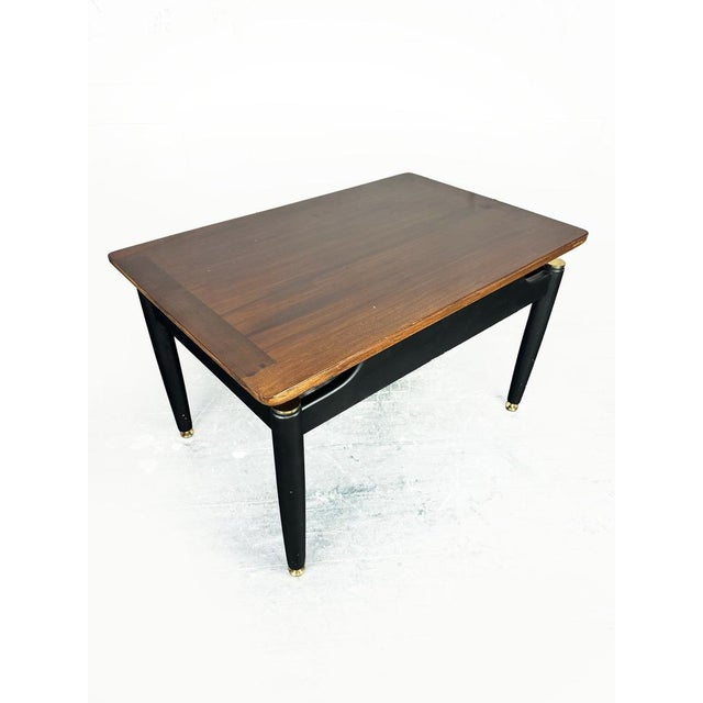 Mid-Century Modern Tola and Black Librenza Coffee Table from G-Plan, 1960s For Sale - Image 3 of 11