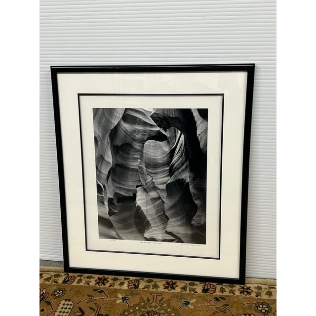 Robert Morris Cathedral & Antelope Canyon in Park, Utah B/W Limited Photography, Certificate For Sale - Image 4 of 12