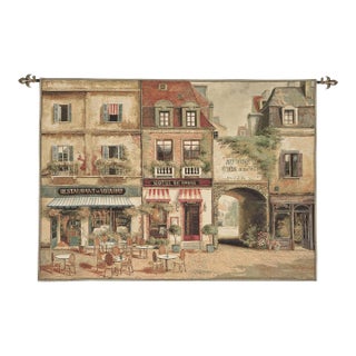 Paris - Vouvray Loom Woven Tapestry - 104 X 142 Cm (3'5" X 4'8") - Requires Rod Size 4 For Sale