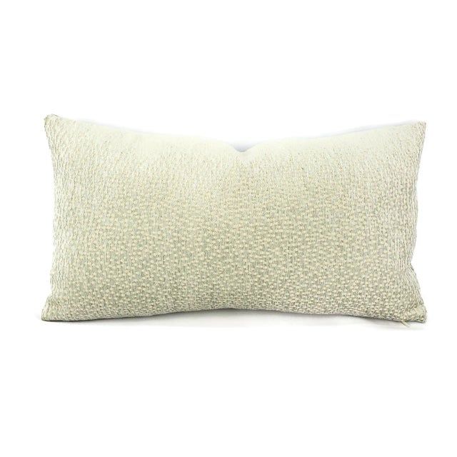 Contemporary Clarke & Clarke Cesare in Duckegg Lumbar Pillow Cover For Sale In Portland, OR - Image 6 of 6