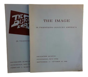 1968 The Image and The Distorted Image in 20th Century American Art Books -Set of 2
