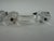 Pair of Vintage Clear Glass Bridge Drawer Pulls, 1930s–1940s Glass Cabinet Knobs== For Sale - Image 12 of 18