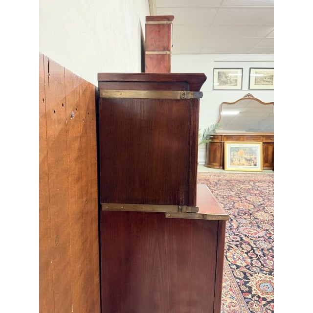 Low English Bookcase from Globe Wernicke For Sale - Image 4 of 12