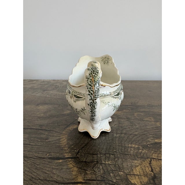 Antique "King Edward" Semi-Porcelain Gravy Boat For Sale In Houston - Image 6 of 7