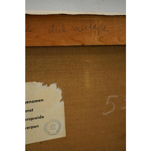Dick Meeldijk, Abstract Composition, Oil Painting For Sale - Image 13 of 17