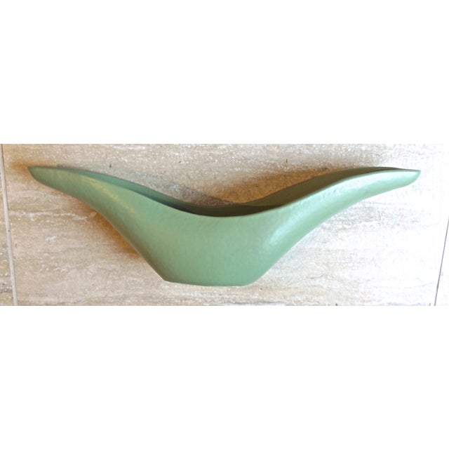 Mid-Century Modern Abstract Boat Cachepot For Sale - Image 4 of 4