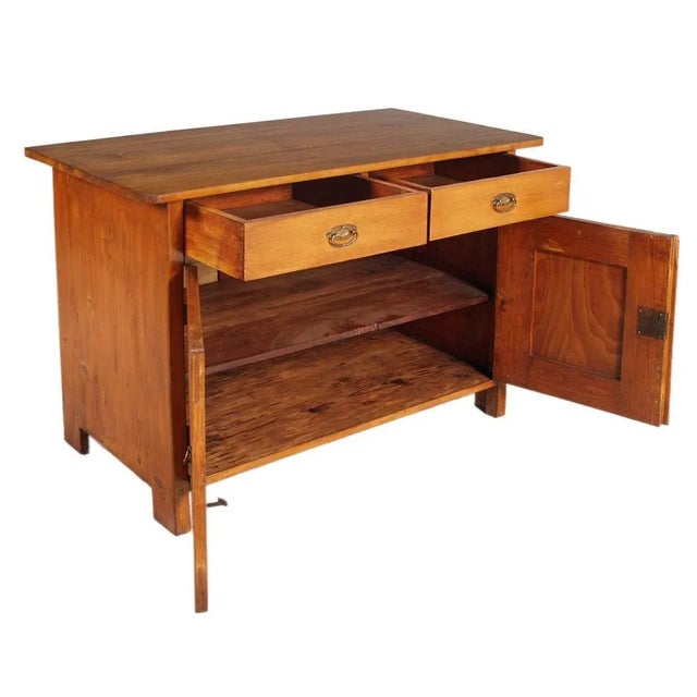 Tyrolean Sideboard in Polished Chestnut Wax, 1780 For Sale - Image 6 of 7