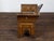 Wood Moorish Style Moroccan 1900s Armchair with Mother of Pearl Geometric Inlay For Sale - Image 7 of 12