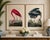 American Flamingo & Great Blue Heron Diptych, Audubon Birds of America Art Prints, 32" X 48" For Sale - Image 9 of 10