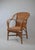 French Provincial Rattan Armchair For Sale - Image 10 of 16
