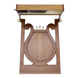 Vintage Lyre Harp Music Light by Vintage Illumino Devices Music Stand Piano Light