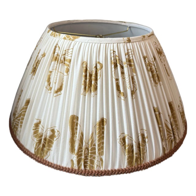 Pleated Butterfly Lamp Shade For Sale