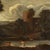 Italian School Artist, Landscape Painting with Buildings and Bathers, 18th Century, Oil Painting on Canvas, Framed For Sale - Image 3 of 13