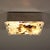 Vintage Ceiling Lamp in Blown Glass and Aluminium, 1970s For Sale - Image 6 of 6