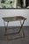Industrial Metal Bistro Table, 1930s For Sale - Image 3 of 9