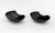Late 20th Century Elsa Peretti X Tiffany & Co. Black Glass Dishes, 2 For Sale - Image 5 of 10