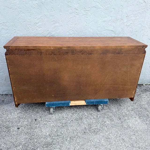 Vintage Chinoiserie Burlwood Credenza by Century Furniture For Sale - Image 11 of 11
