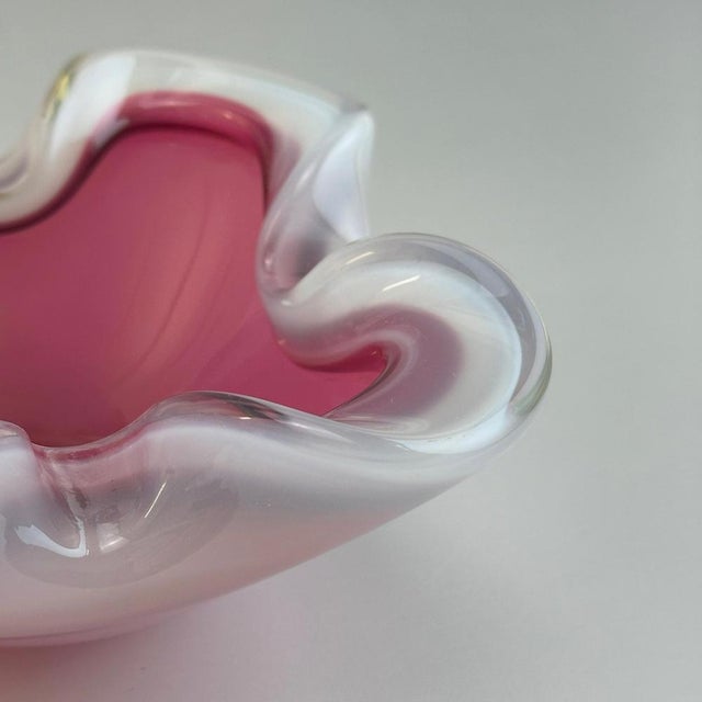 Murano Glass Bowl by Archimede Seguso, Italy, 1960s For Sale - Image 9 of 10