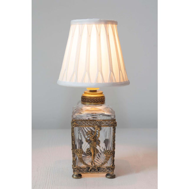 This exquisite 19th-century French lamp is a masterpiece of Neoclassical design, combining luxurious materials with...