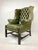 Vintage Leather Wingback Chair, 1960s For Sale - Image 12 of 16