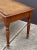 English Writing Table or Desk of Patinated Oak With Embossed Leather Top For Sale - Image 10 of 12